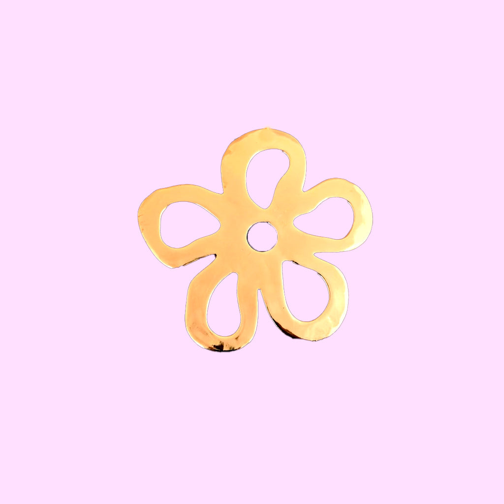 CHUNKY FLOWER EARRINGS